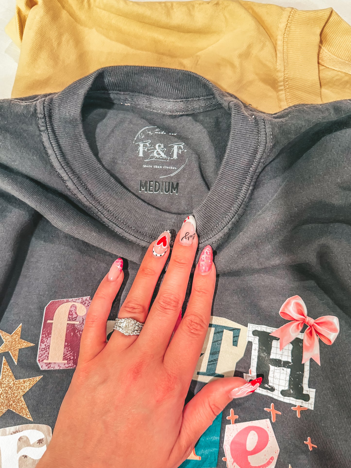 F&F branded trendy graphic