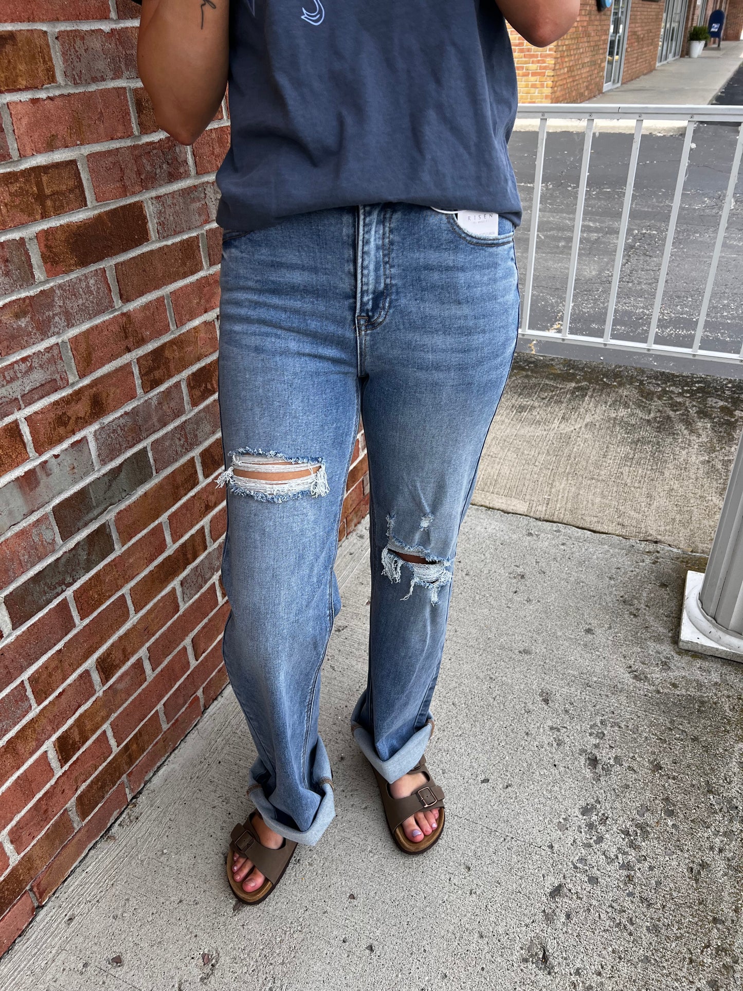 risen boyfriend relaxed denim jeans
