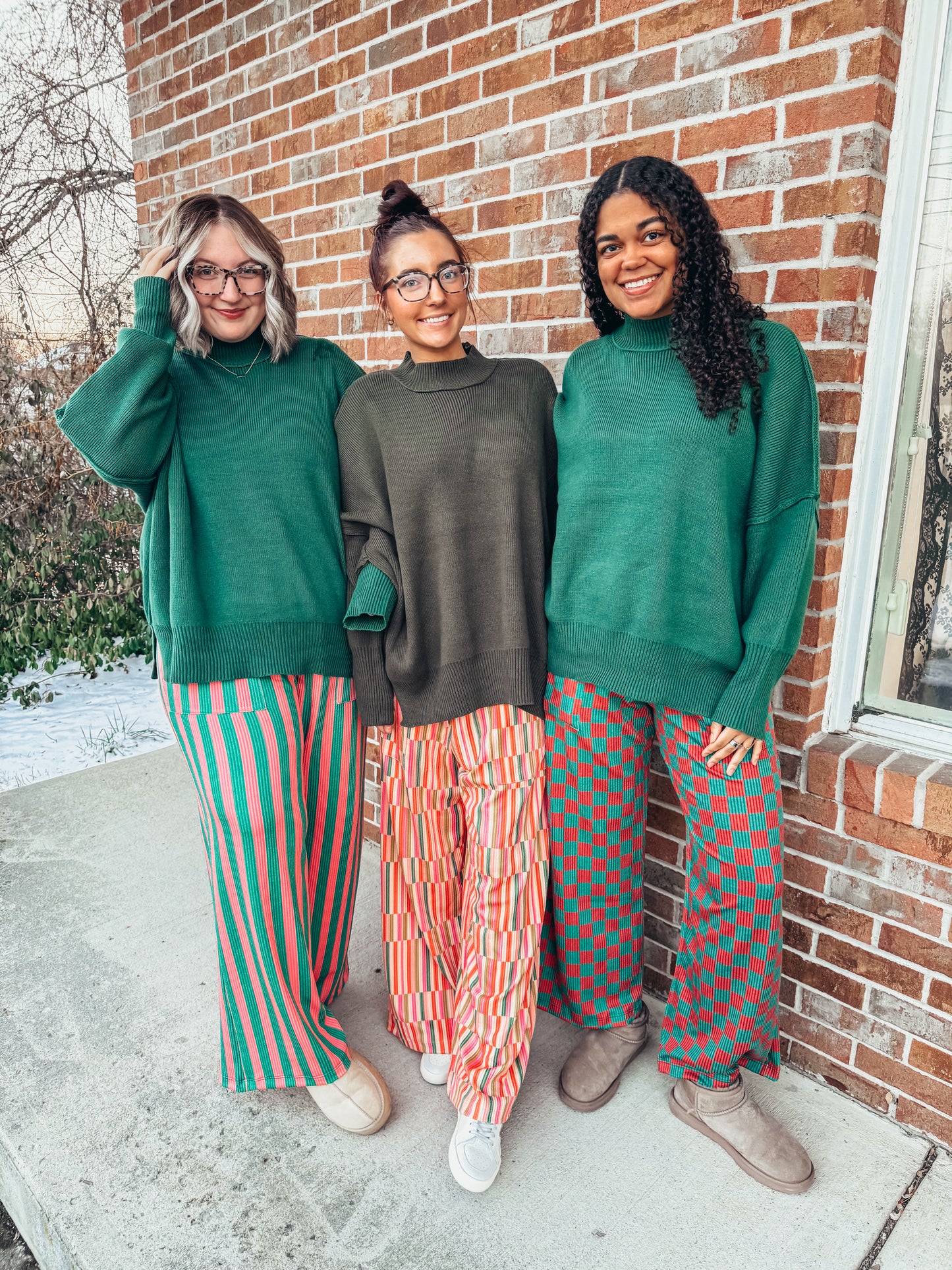 holiday festive pants