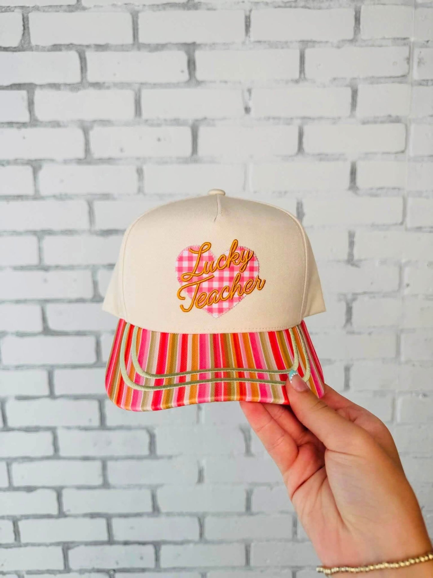 lucky teacher hat