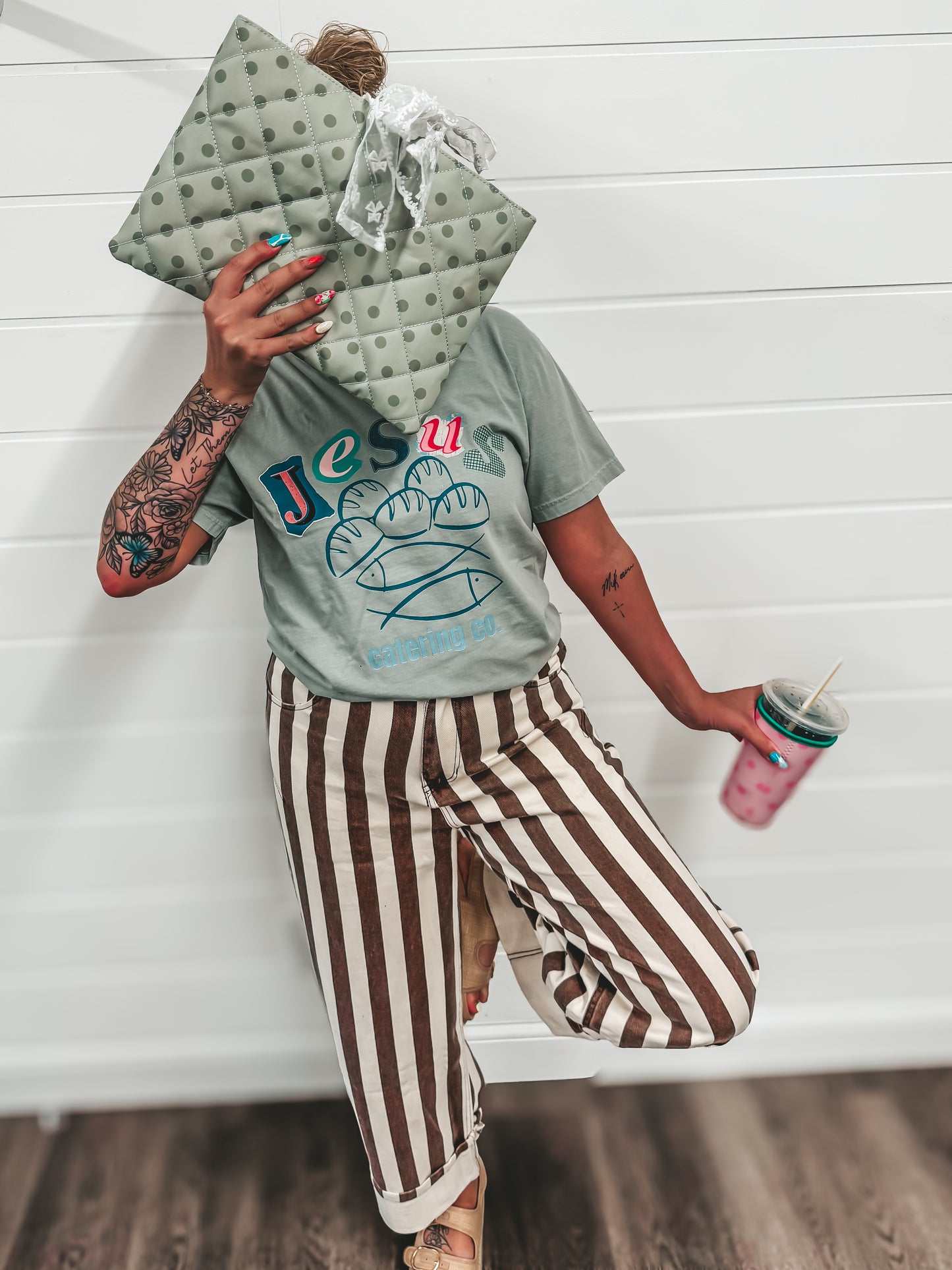 PREORDER branded Jesus catering co. tee