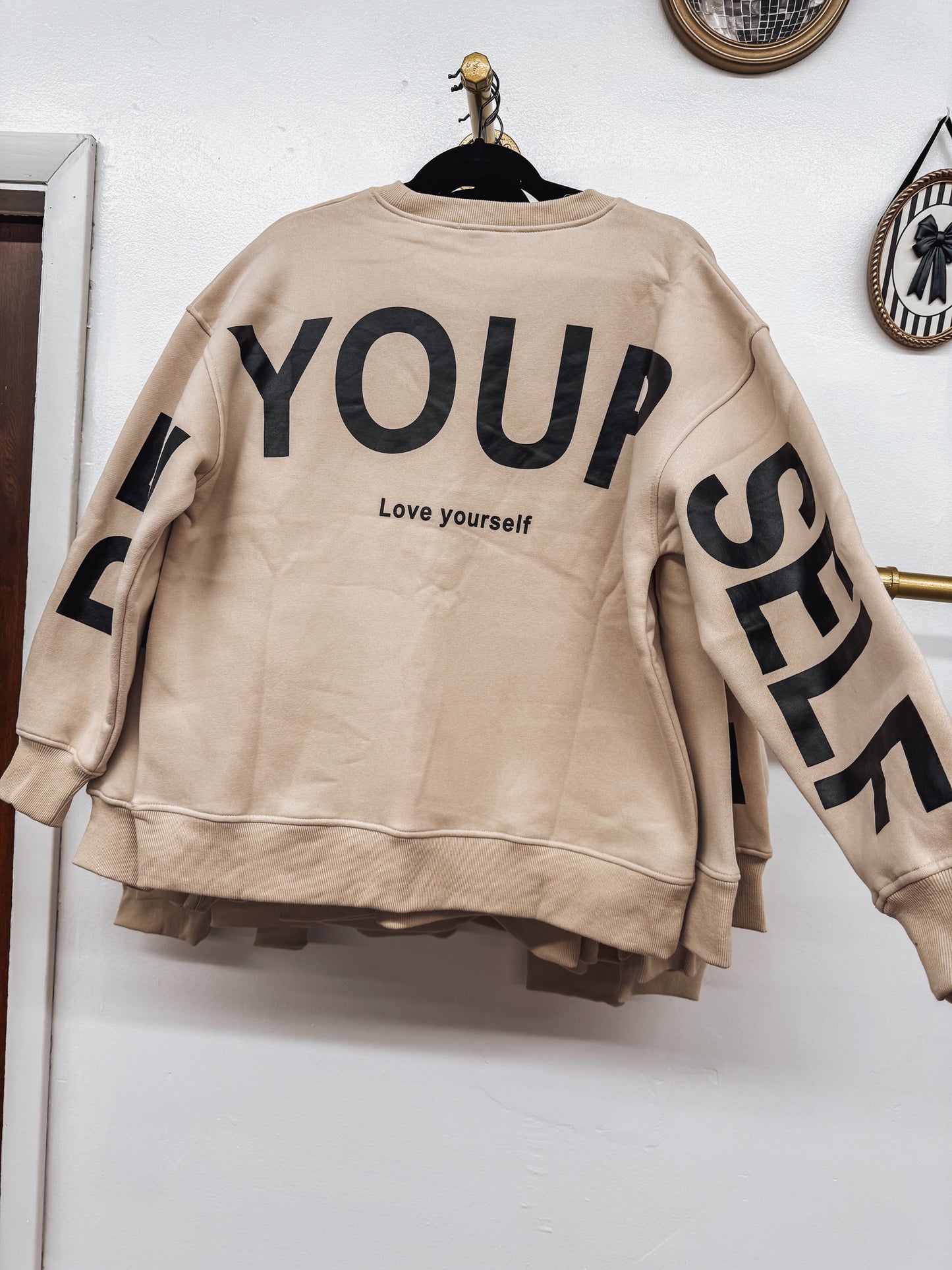 Be yourself pullover (adult)