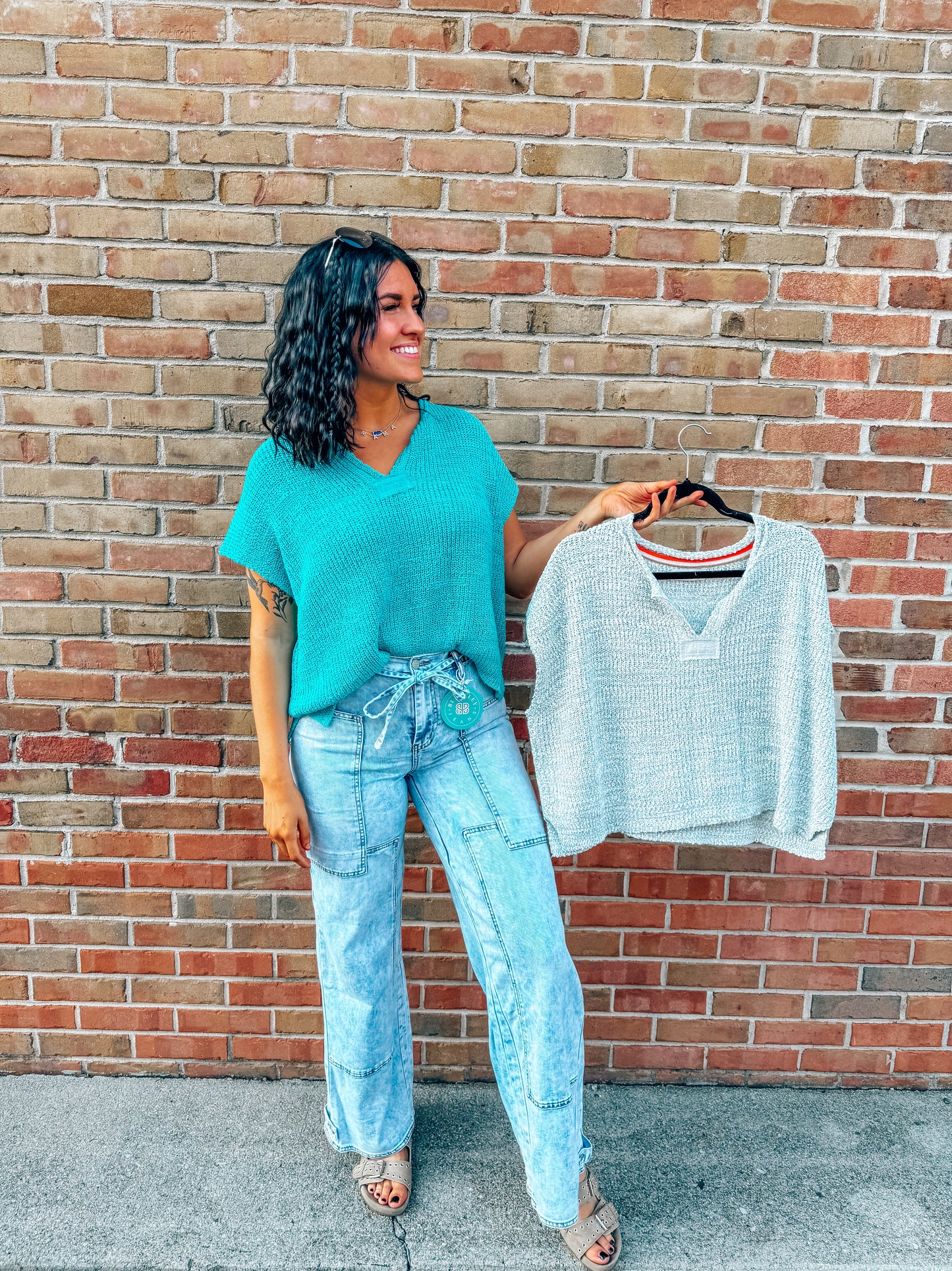 BEST SELLING sleeveless sweater tops