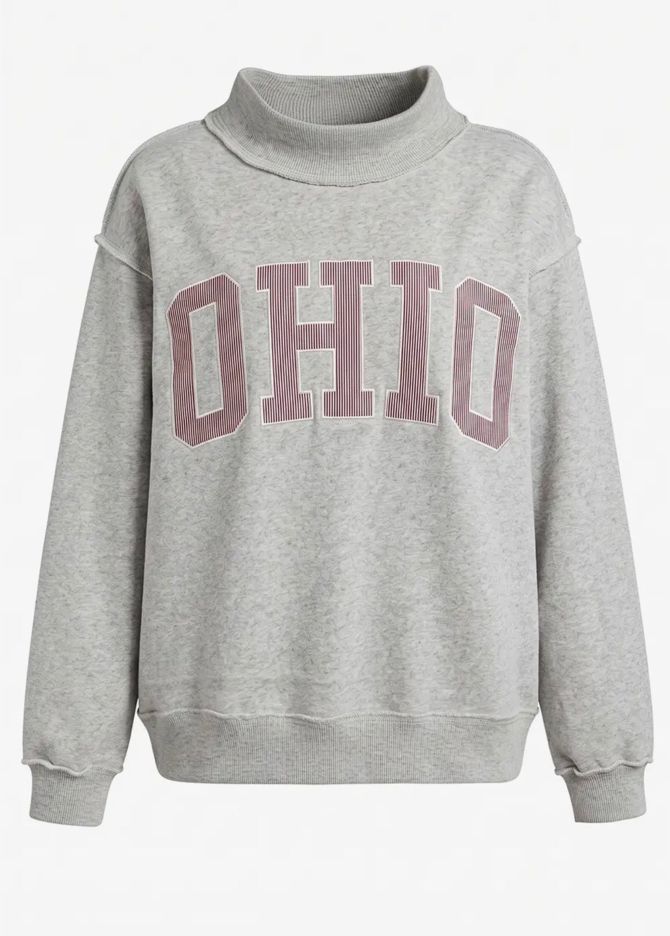 bucketlist traditional varsity OHIO mockneck
