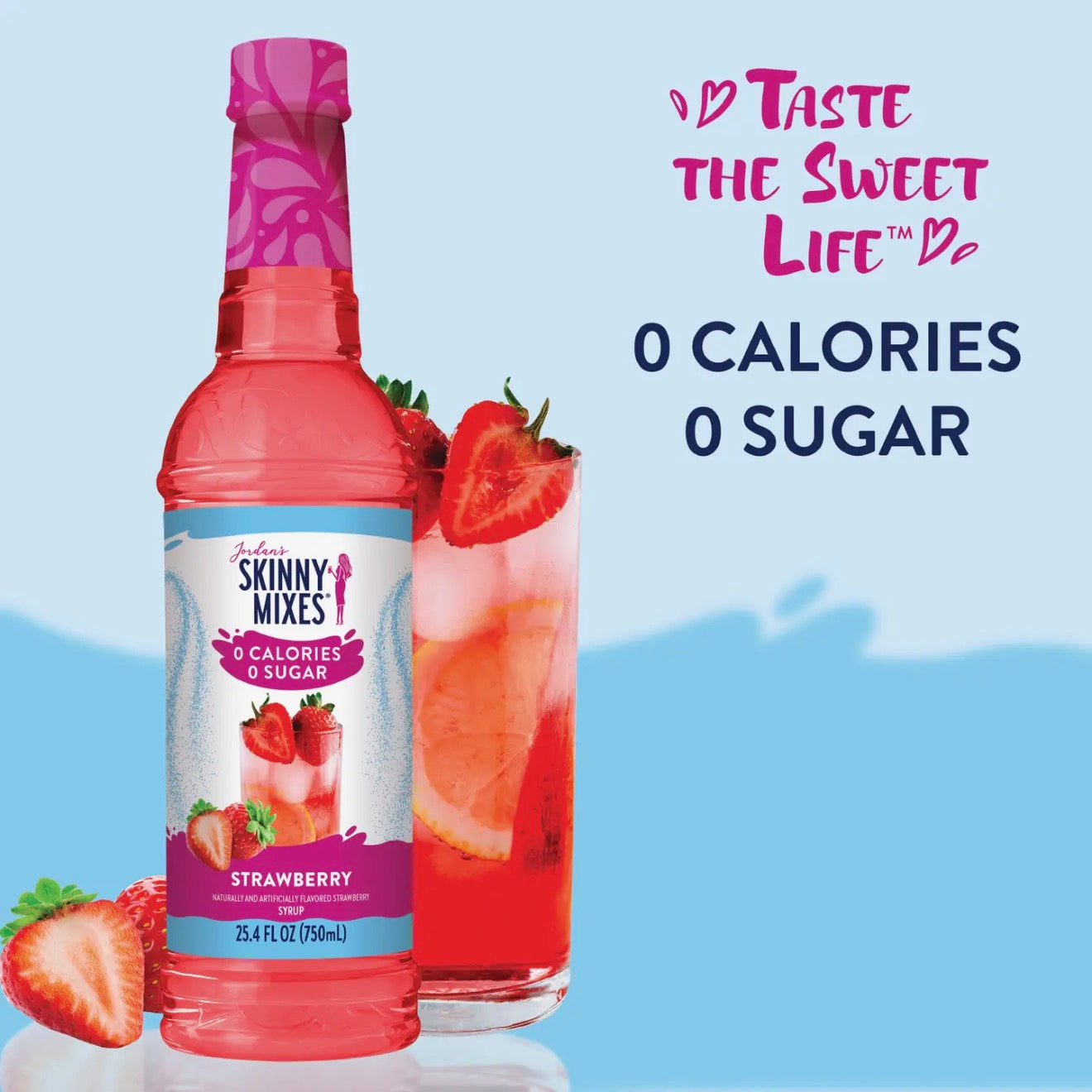 strawberry skinny syrup (ships in 1-2 weeks)