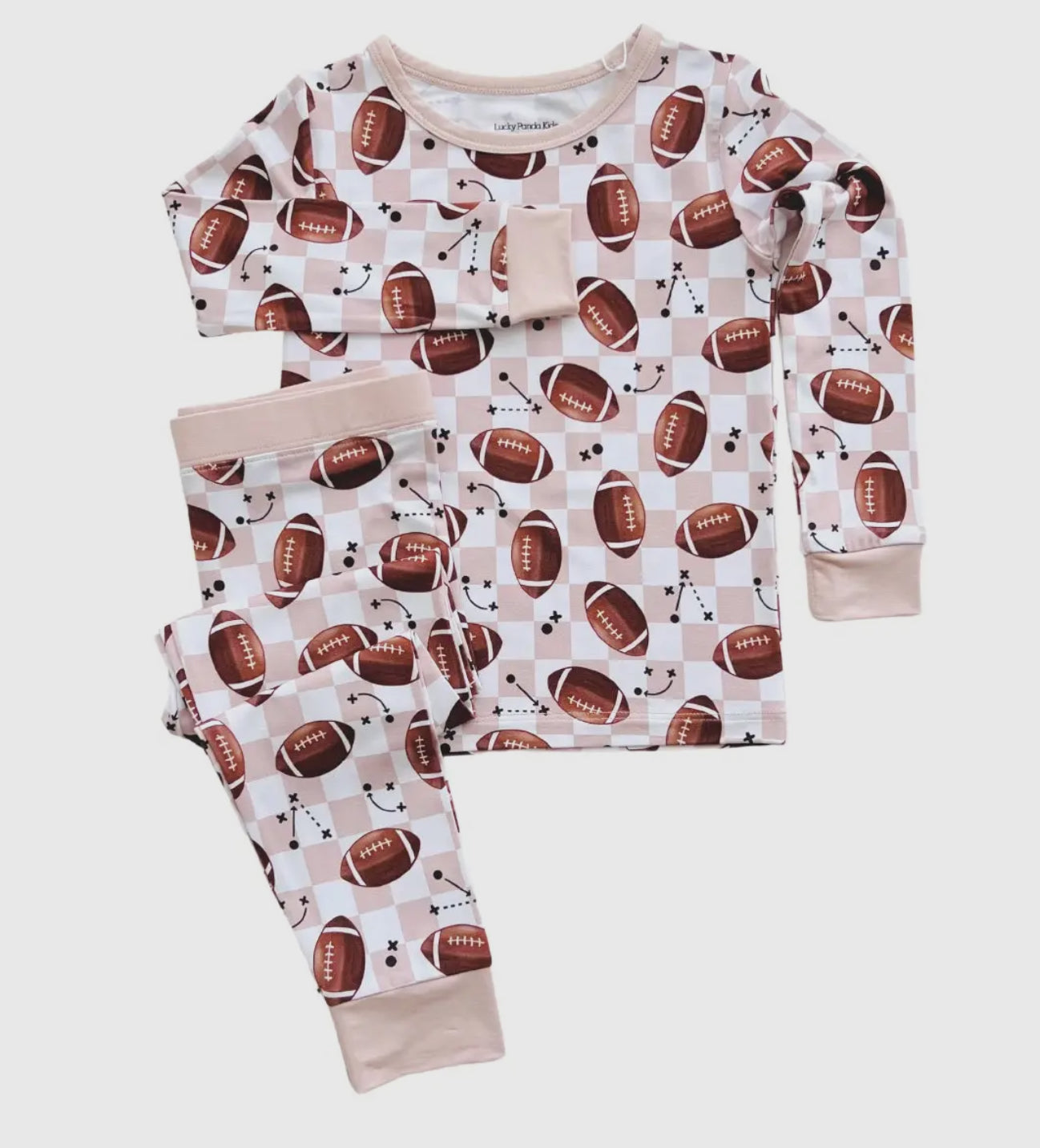 bamboo kids two piece football set