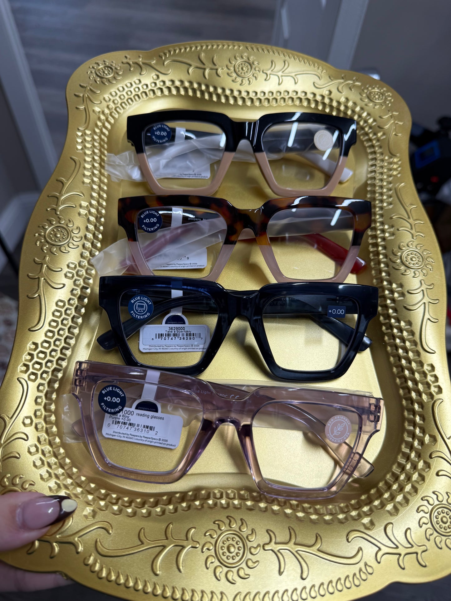 best selling take a bow blue light glasses