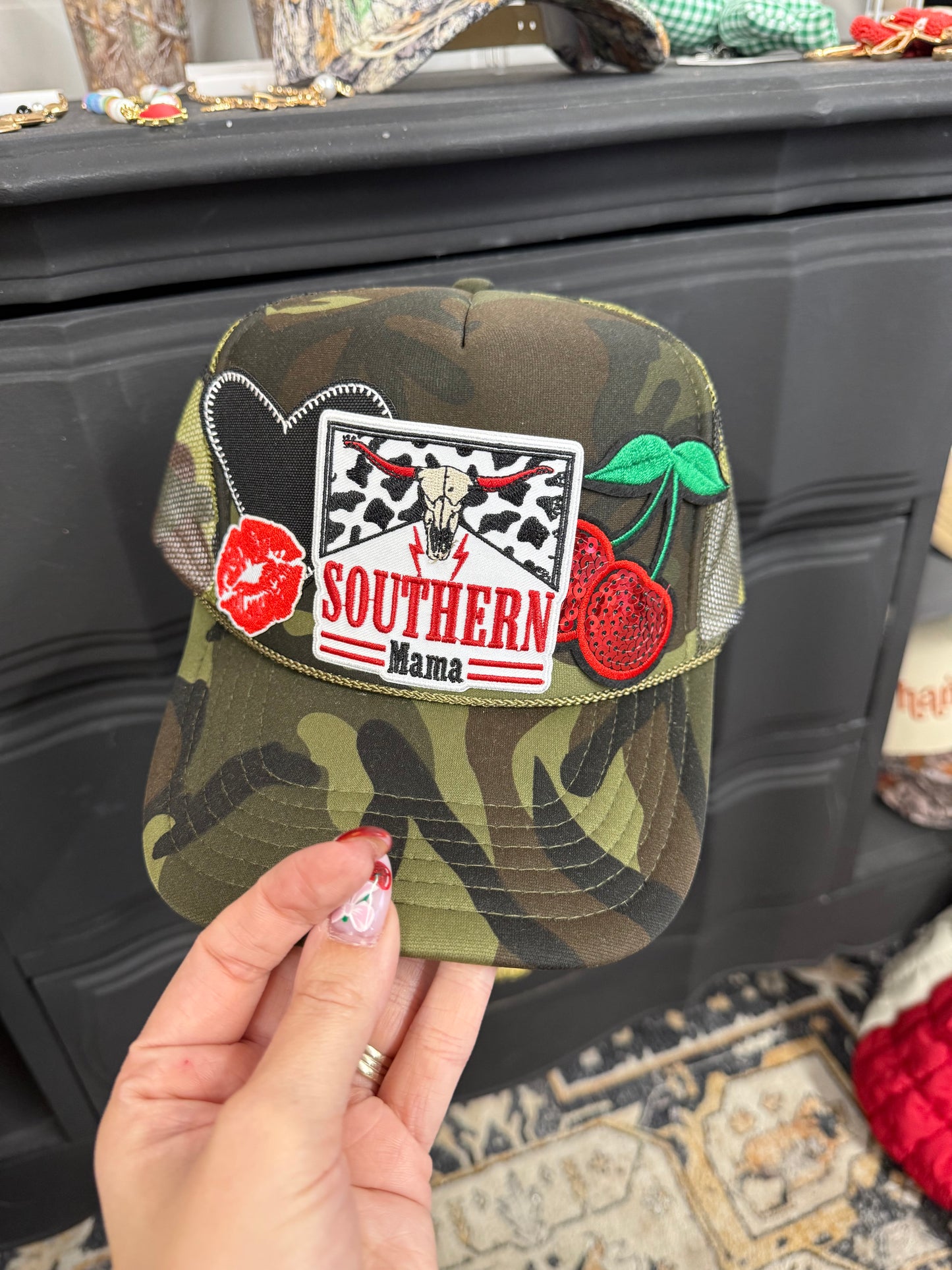 trucker hats- made by me