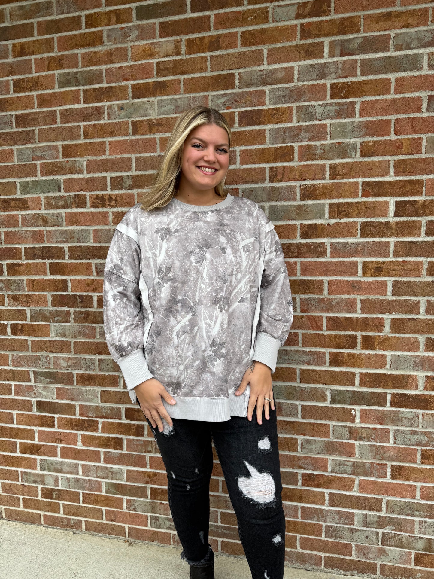 birdie ice camo pullover