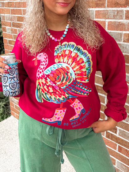 Do not conform turkey pullover