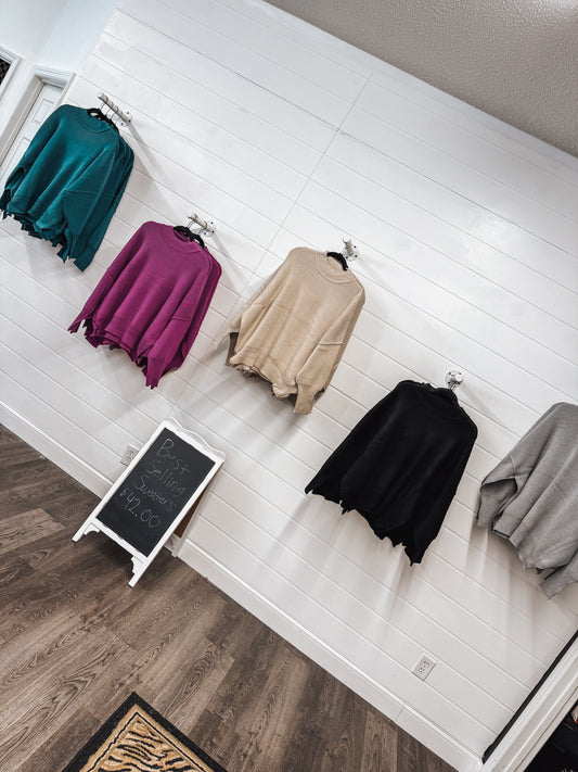 best selling fp dupe oversized sweaters