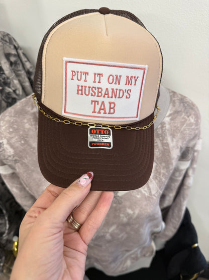 trucker hats- made by me