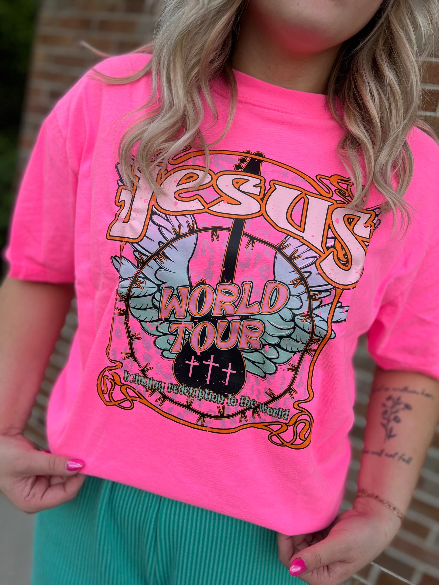 Jesus world tour tee