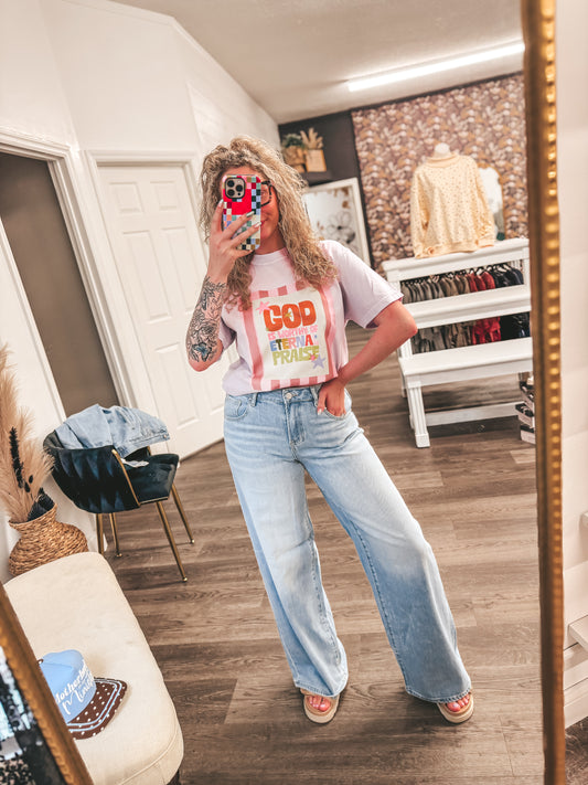 hot mom slouchy wide leg denim