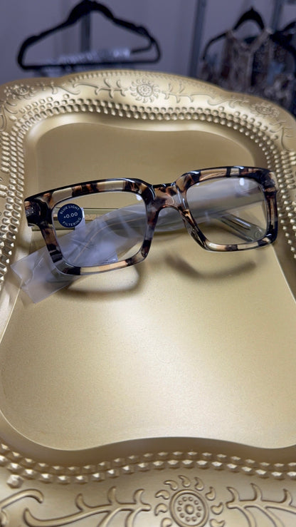 Spotlight sand, quartz green blue light glasses