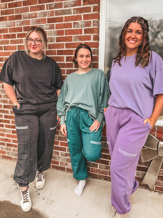 cargo ultra soft washed joggers