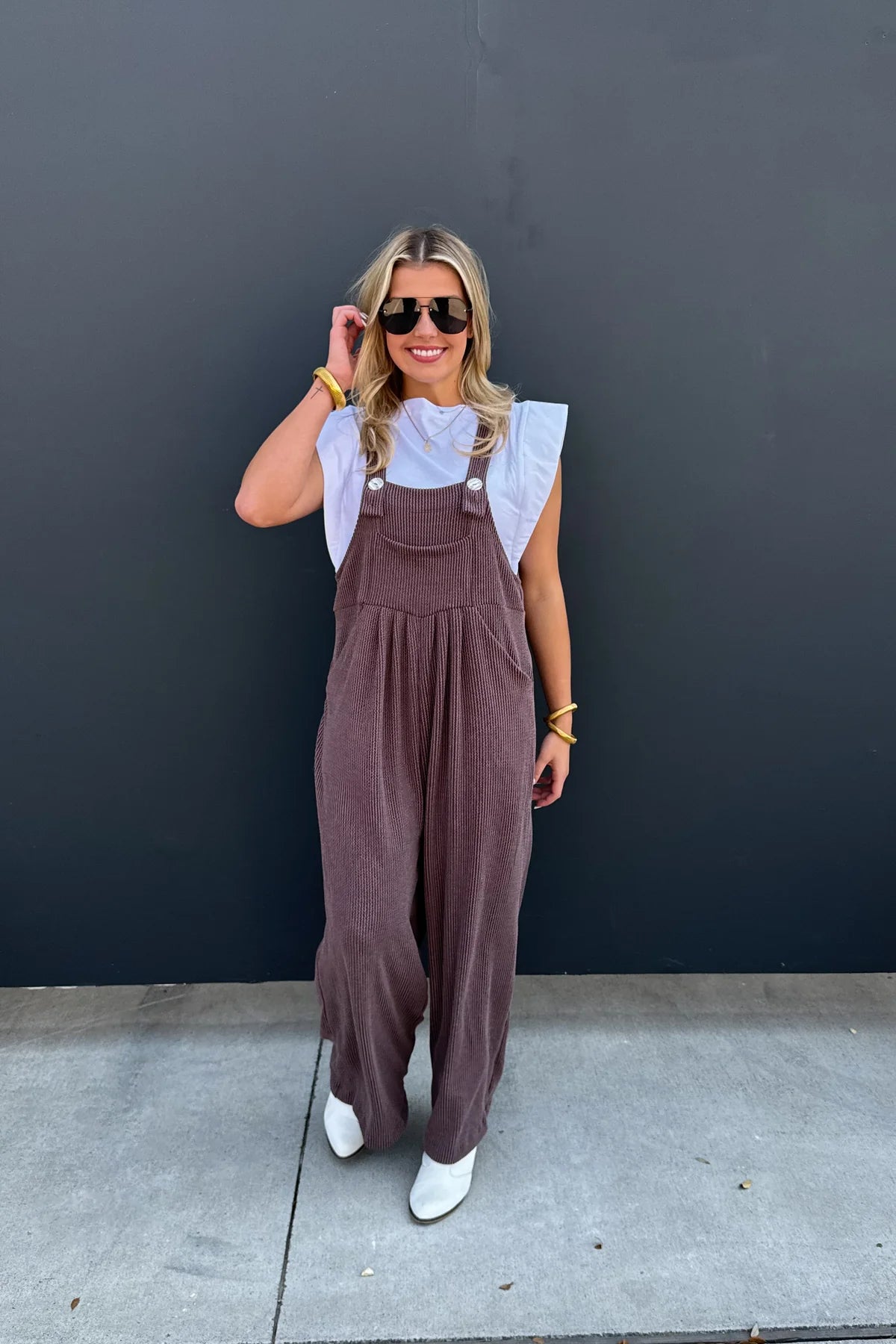 PREORDER- WINTER & PRINTED KARLI BOHO OVERALLS