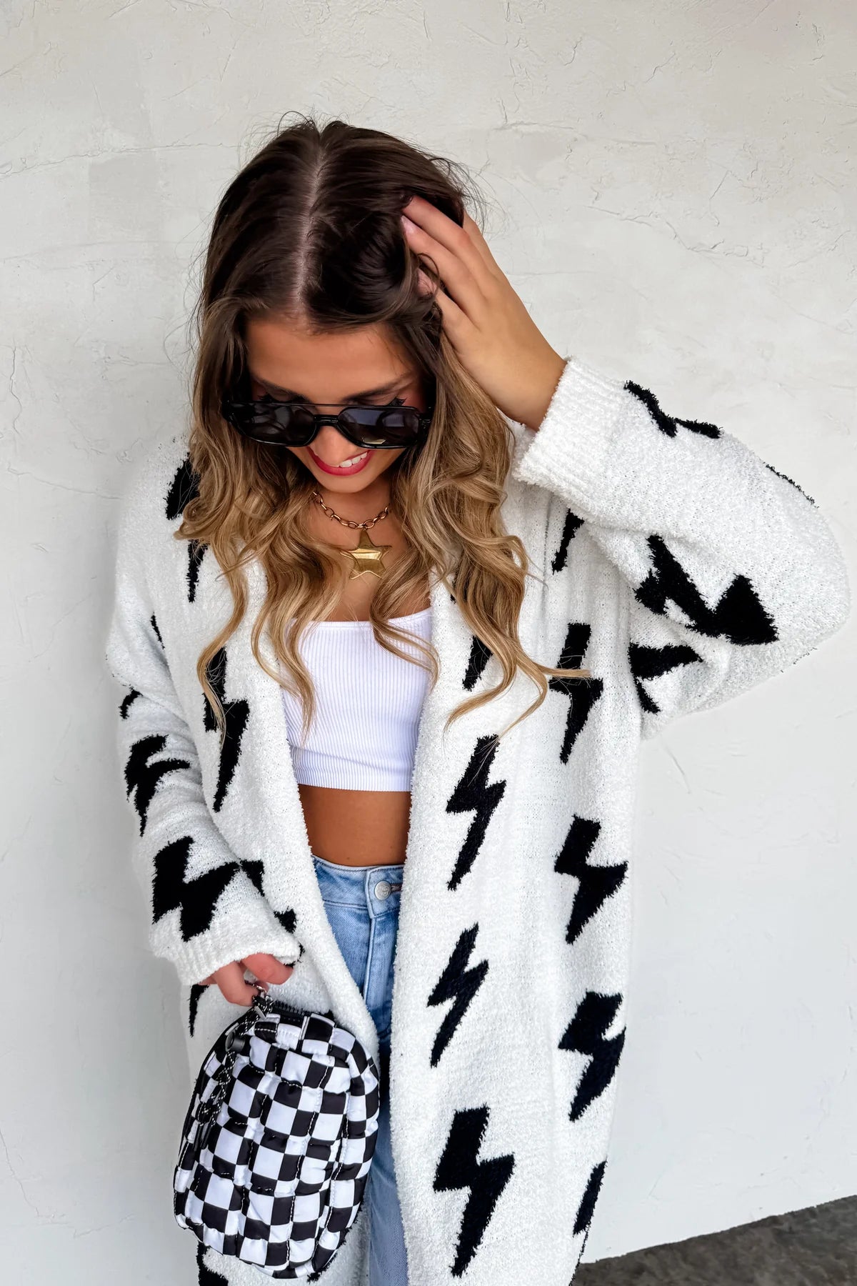 PREORDER- LIGHTING & CHEETAH CLOUD CARDIGANS