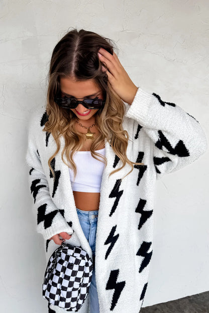 PREORDER- LIGHTING & CHEETAH CLOUD CARDIGANS
