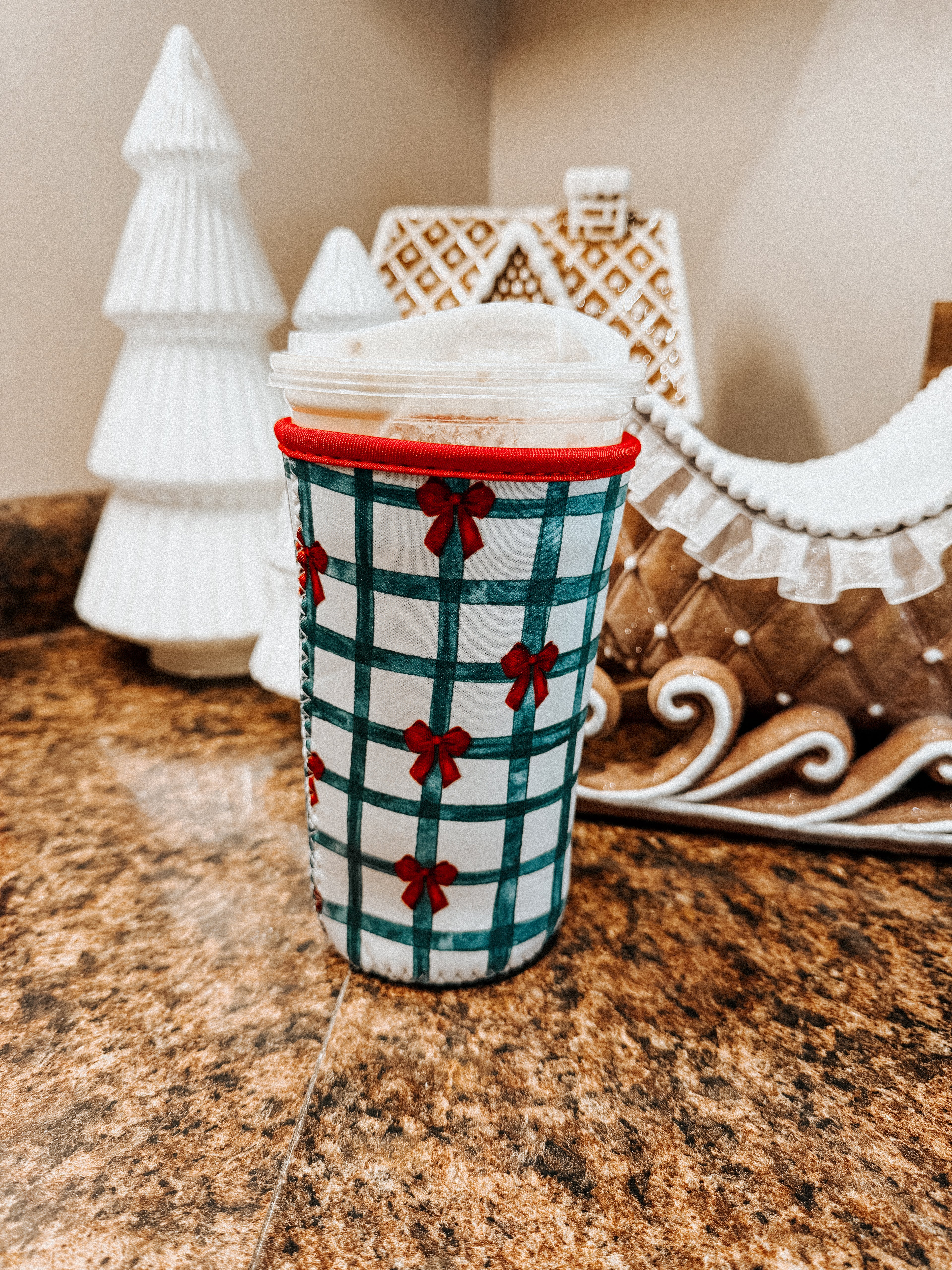 Christmas skinny koozies