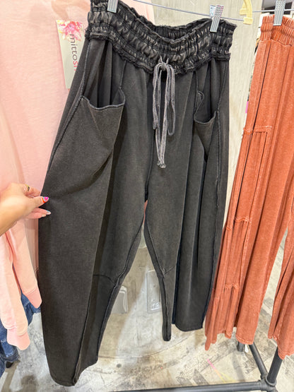 back barrel sweatpants