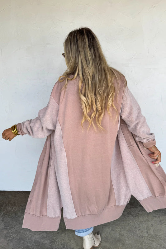 ships in 1 week- DESI SWEATSHIRT CARDIGAN