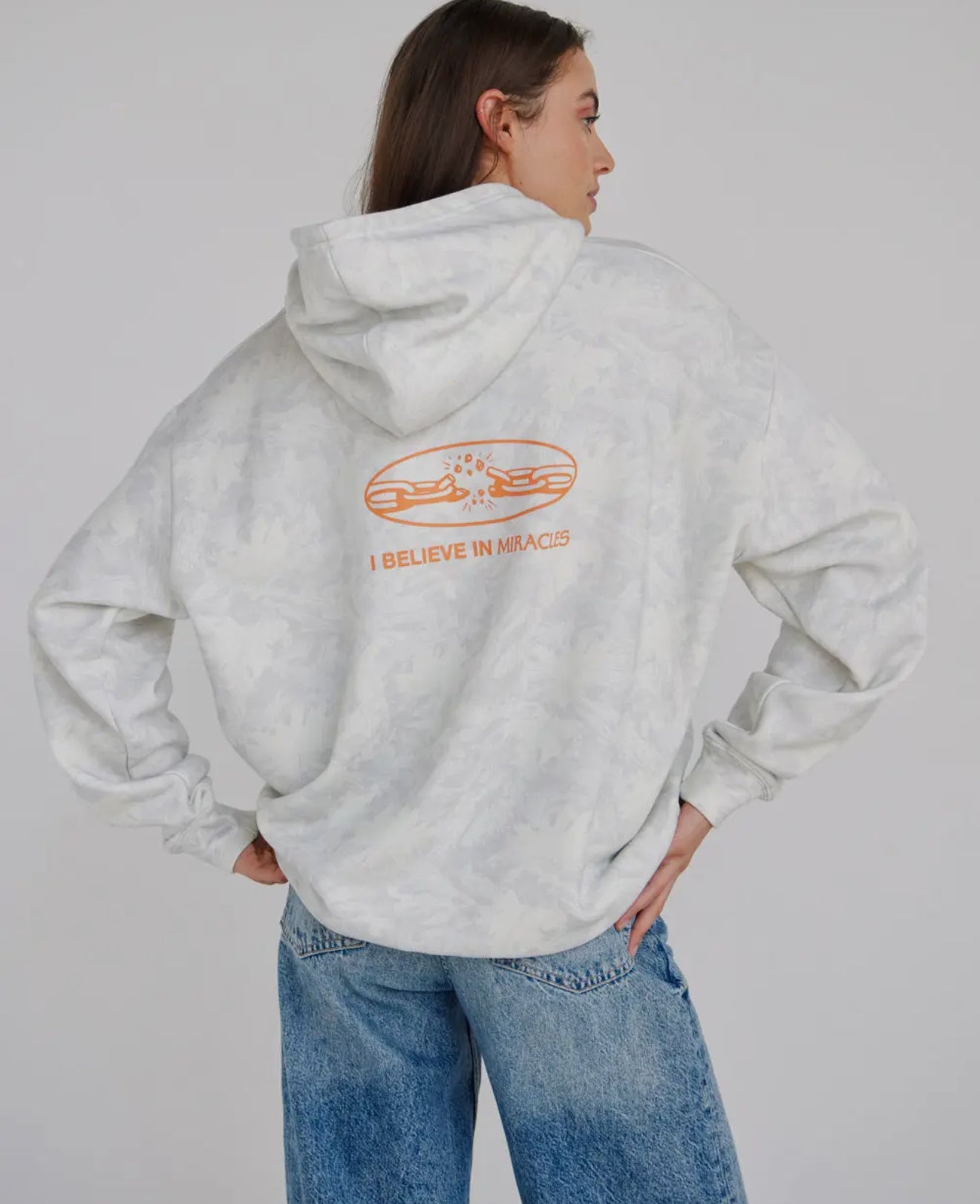 I believe in miracles camo hoodie