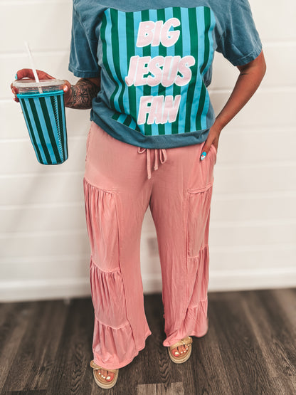 Tiered Boho flowy pants in 3 colors