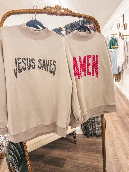 faith and flare reversible mock necks
