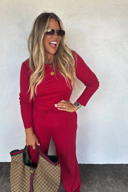 SUNDAY RIBBED LOUNGE SETS in 3 colors