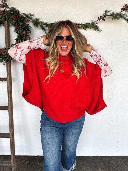 CHRISTMAS DRESS IT UP MESH TOPS