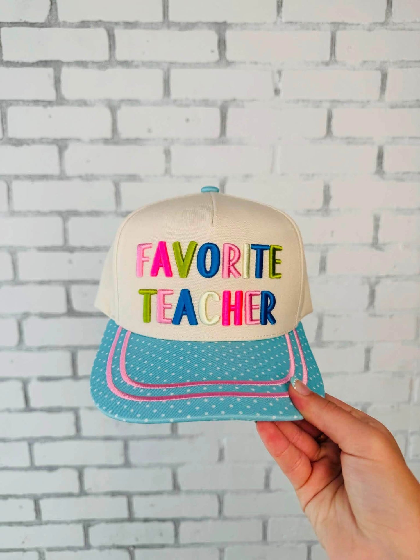 Favorite Teacher hat