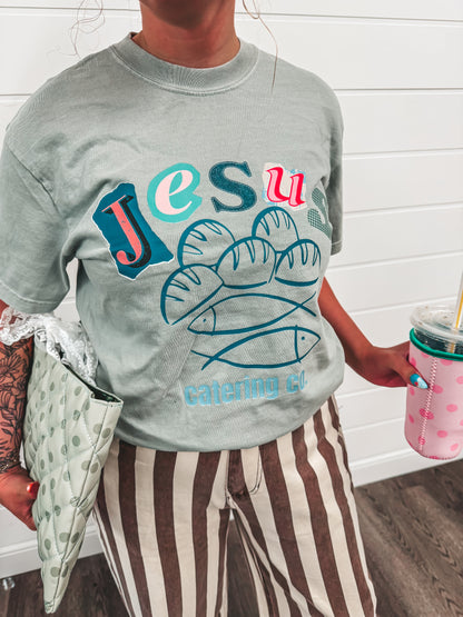 PREORDER branded Jesus catering co. tee