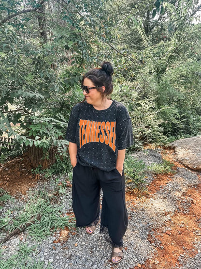 Preorder lace trim pants (ships in 1-2 weeks)