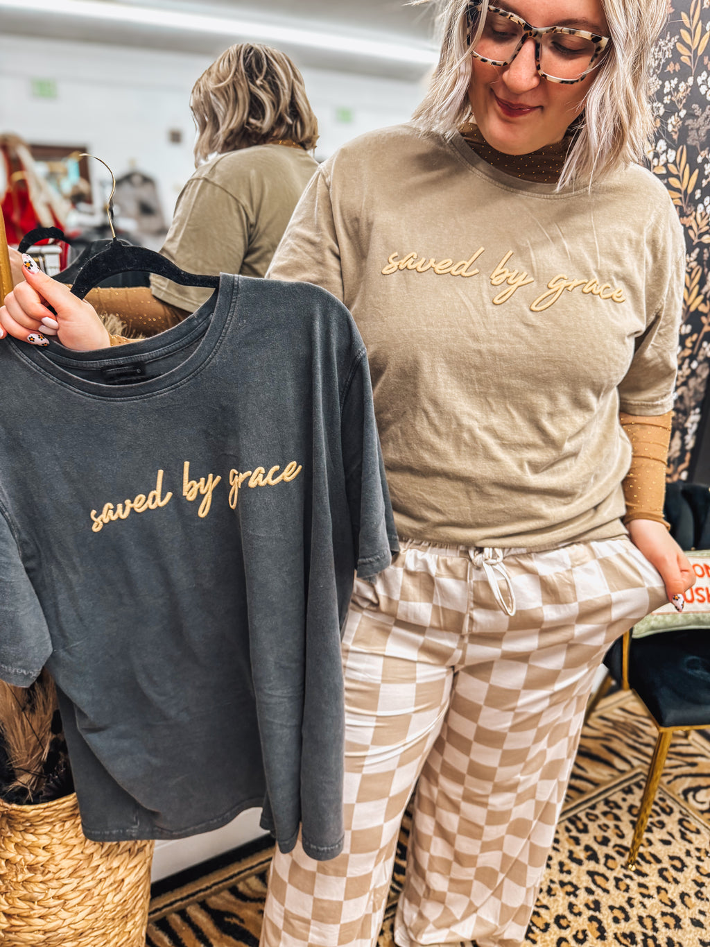 puff saved by grace oversized tees