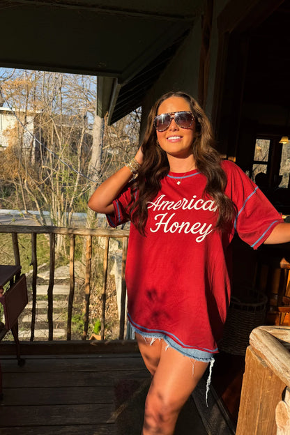 PREORDER- ALL AMERICAN OVERSIZED TEE