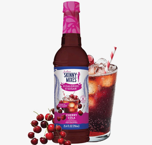 cherry & cherry cola skinny syrup (ships in 1-2 weeks)