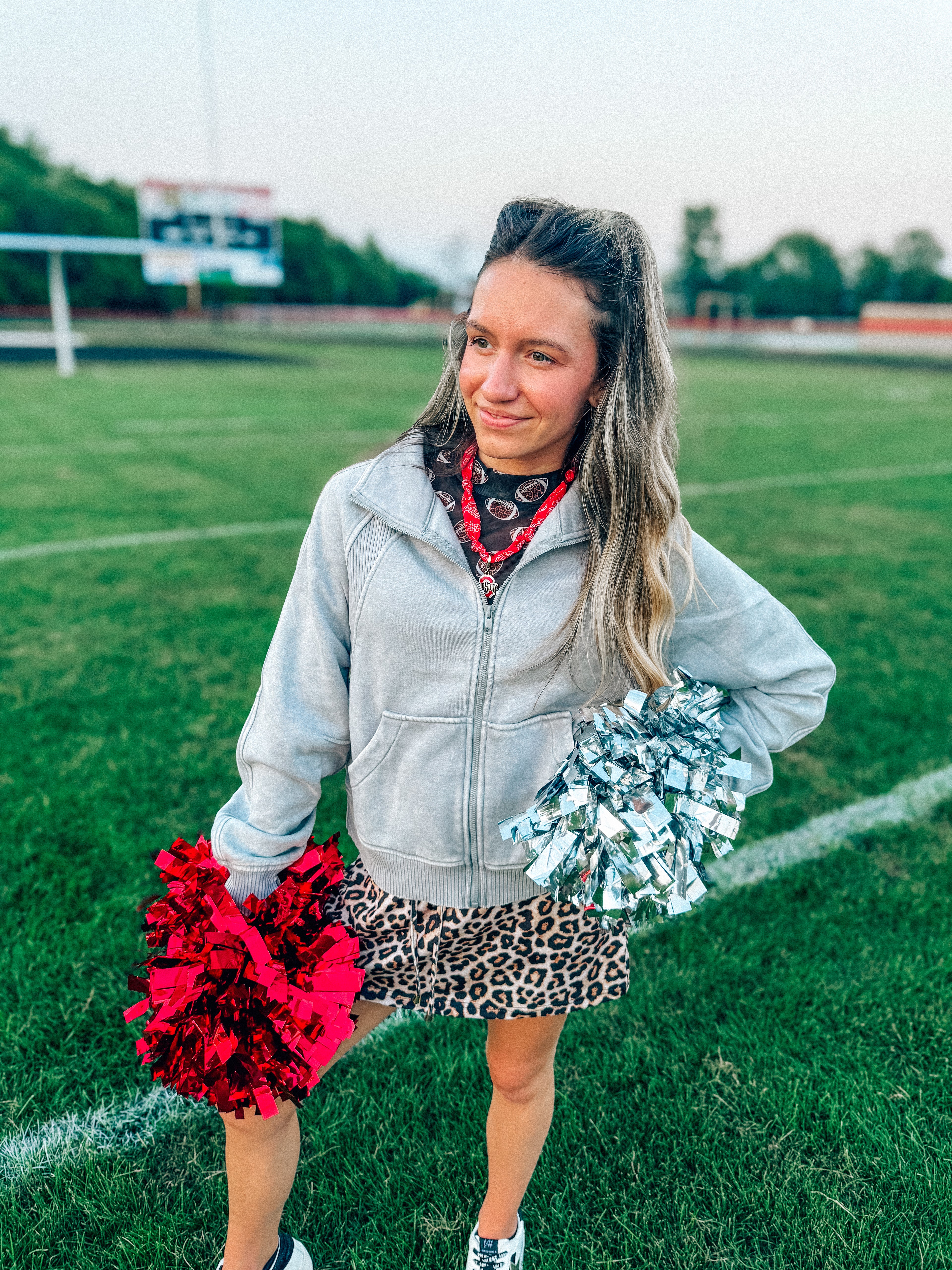 sleet acid wash fleece jacket