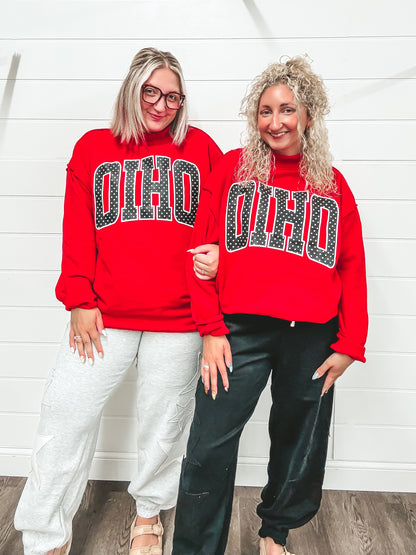 Gameday star embroidery joggers