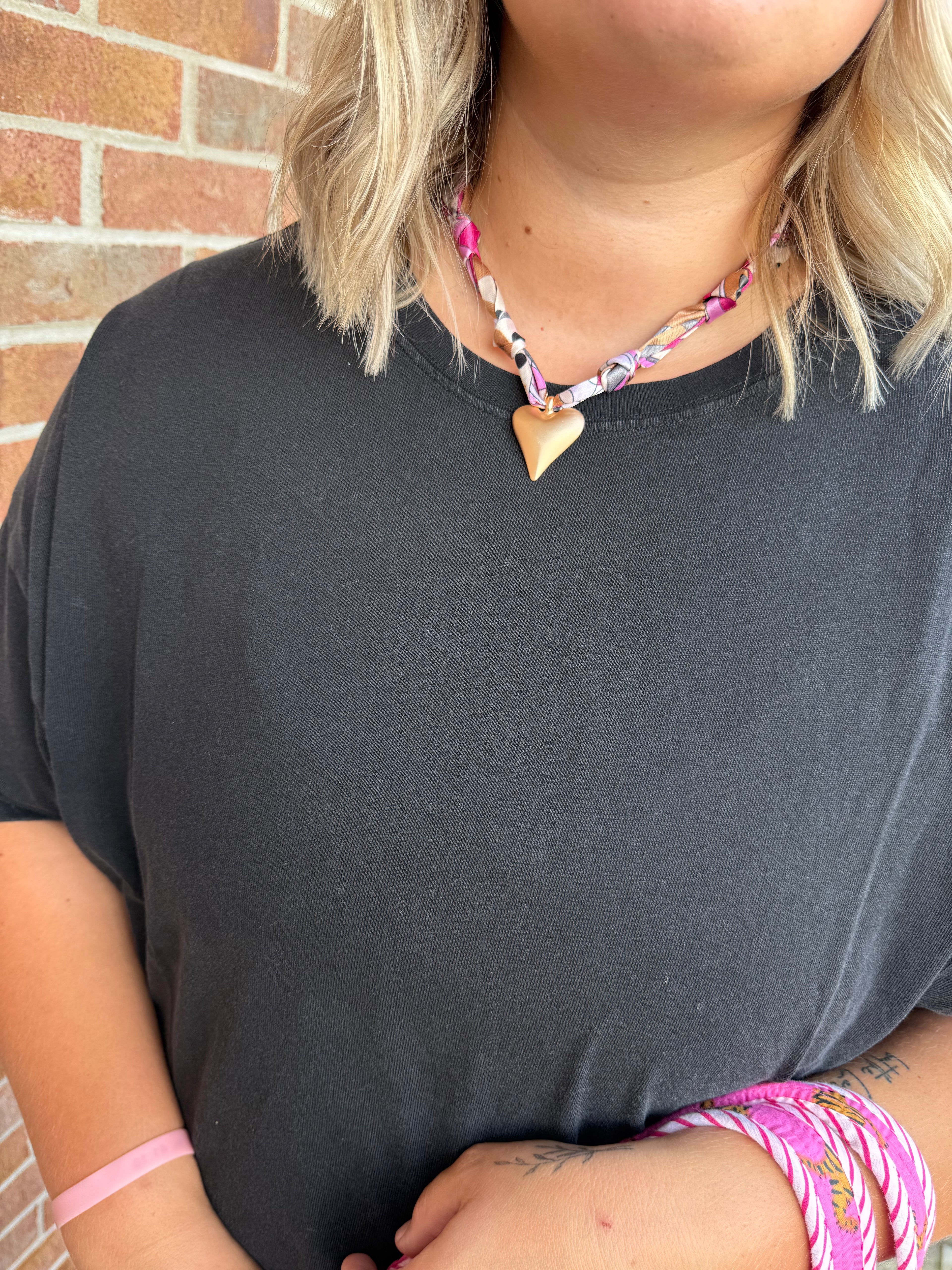 handmade scarf necklaces