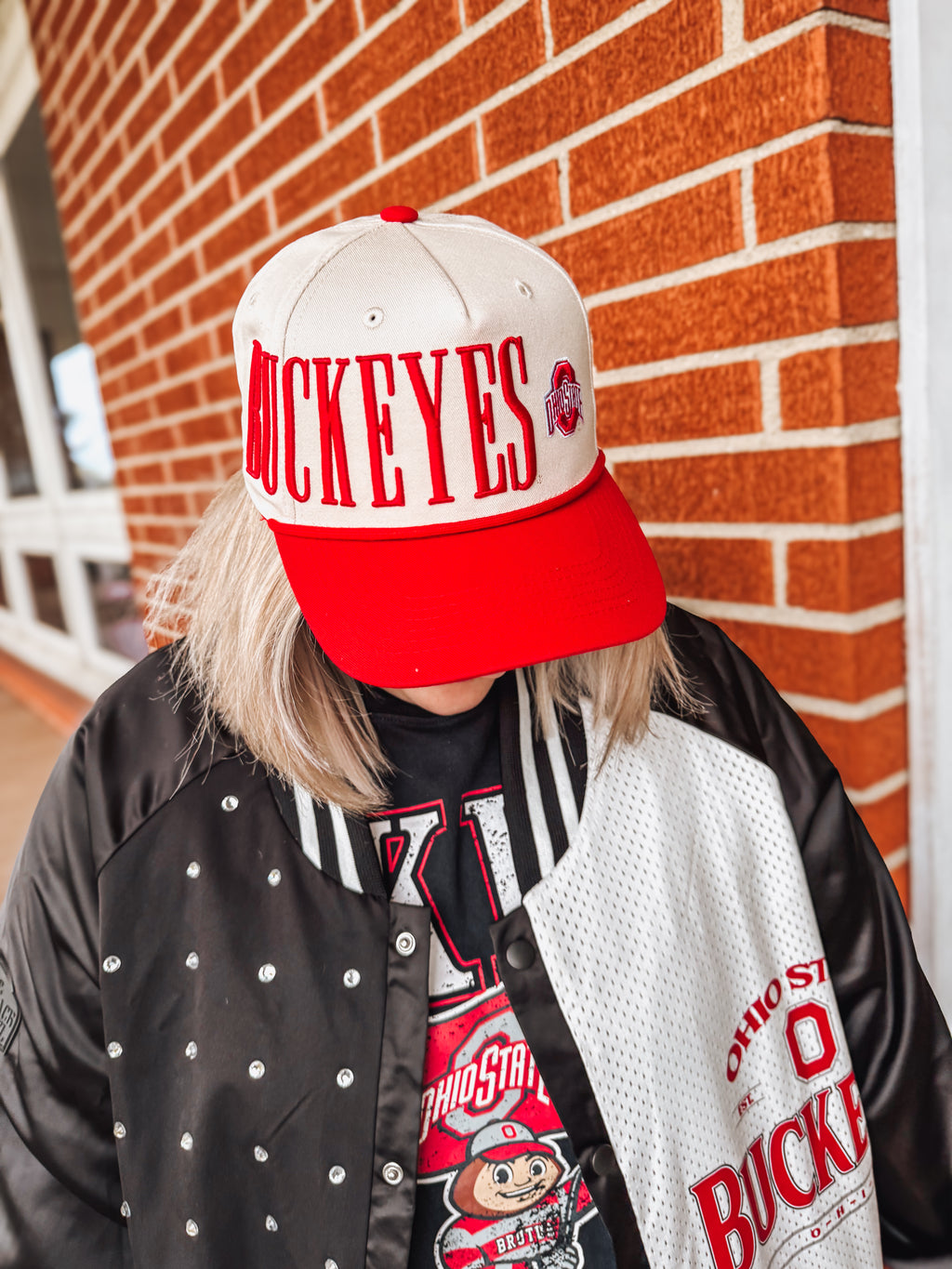 ohio state saturday canvas trucker hat