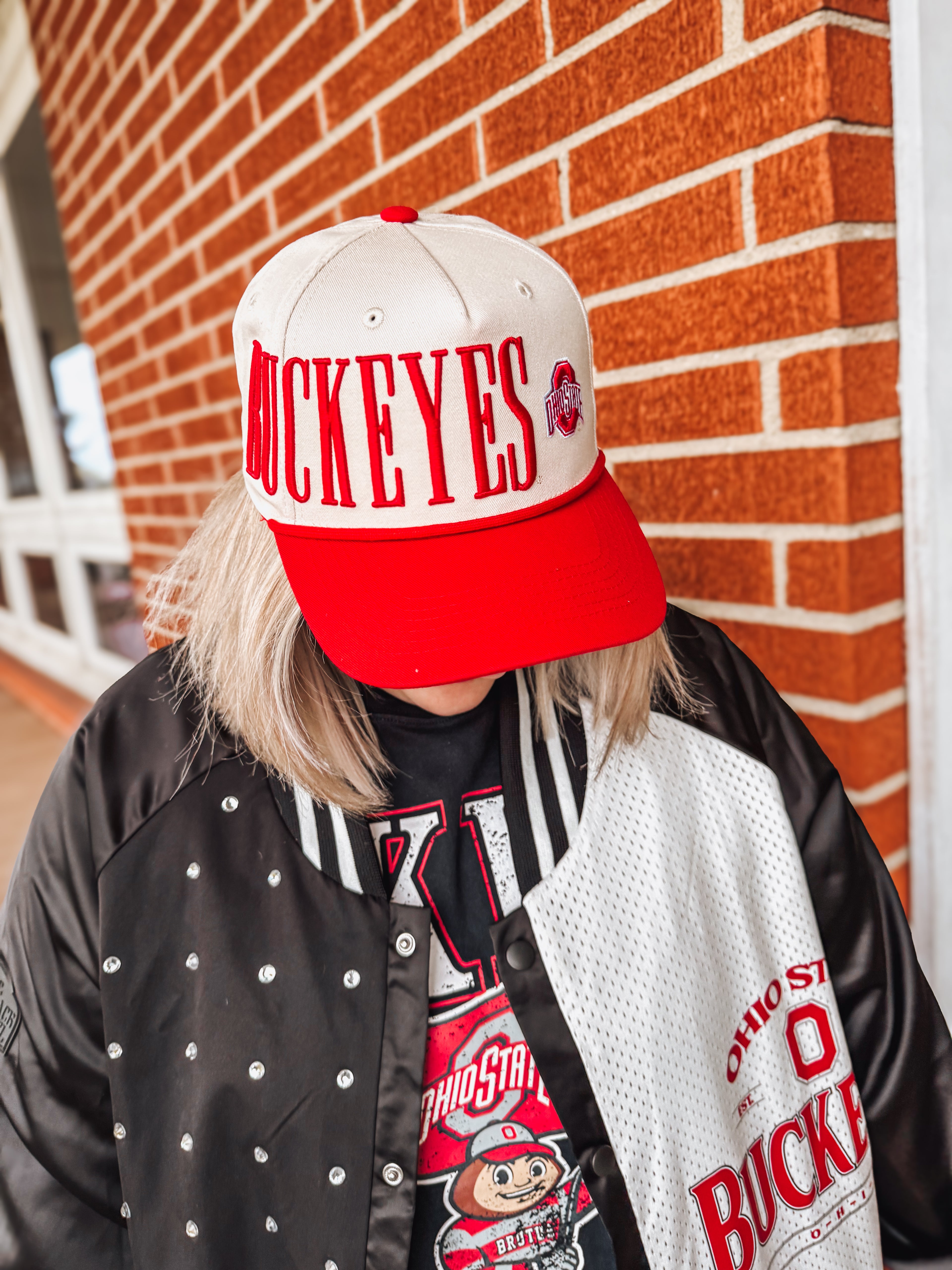ohio state saturday canvas trucker hat