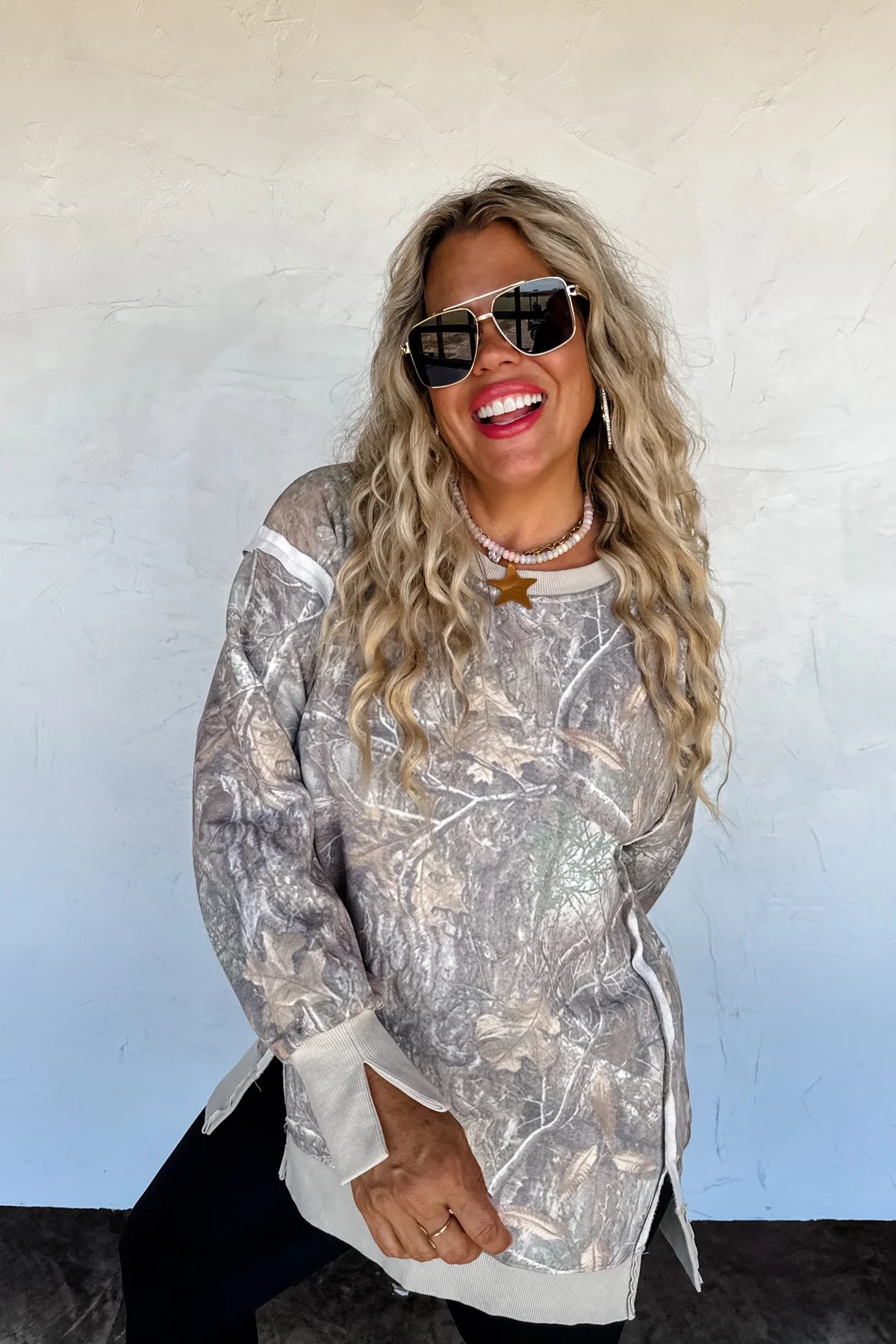 CAMO CLASSIC CREW PULLOVER