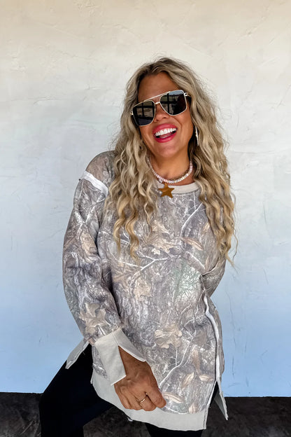 CAMO CLASSIC CREW PULLOVER