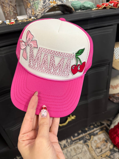 trucker hats- made by me