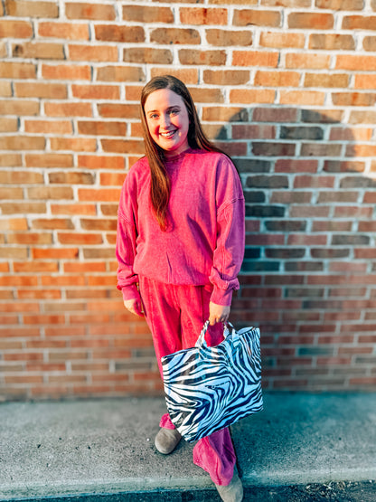 acid wash french terry sweat sets in 3 colors