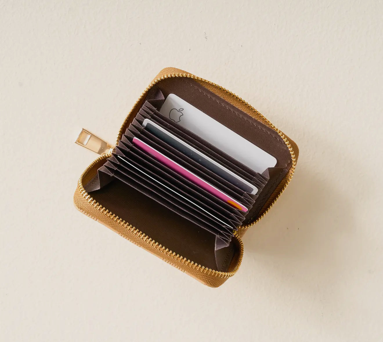 urban check zip around wallet keychain