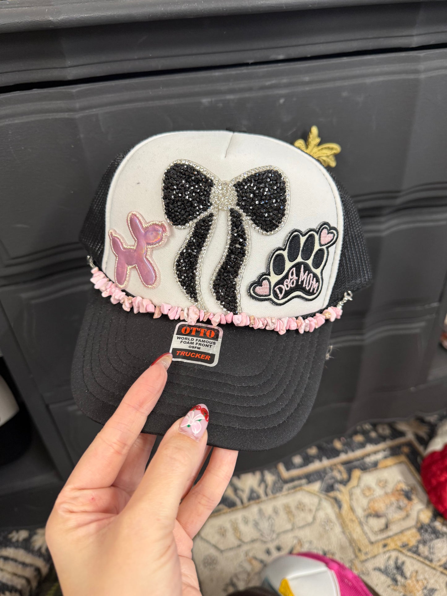 trucker hats- made by me