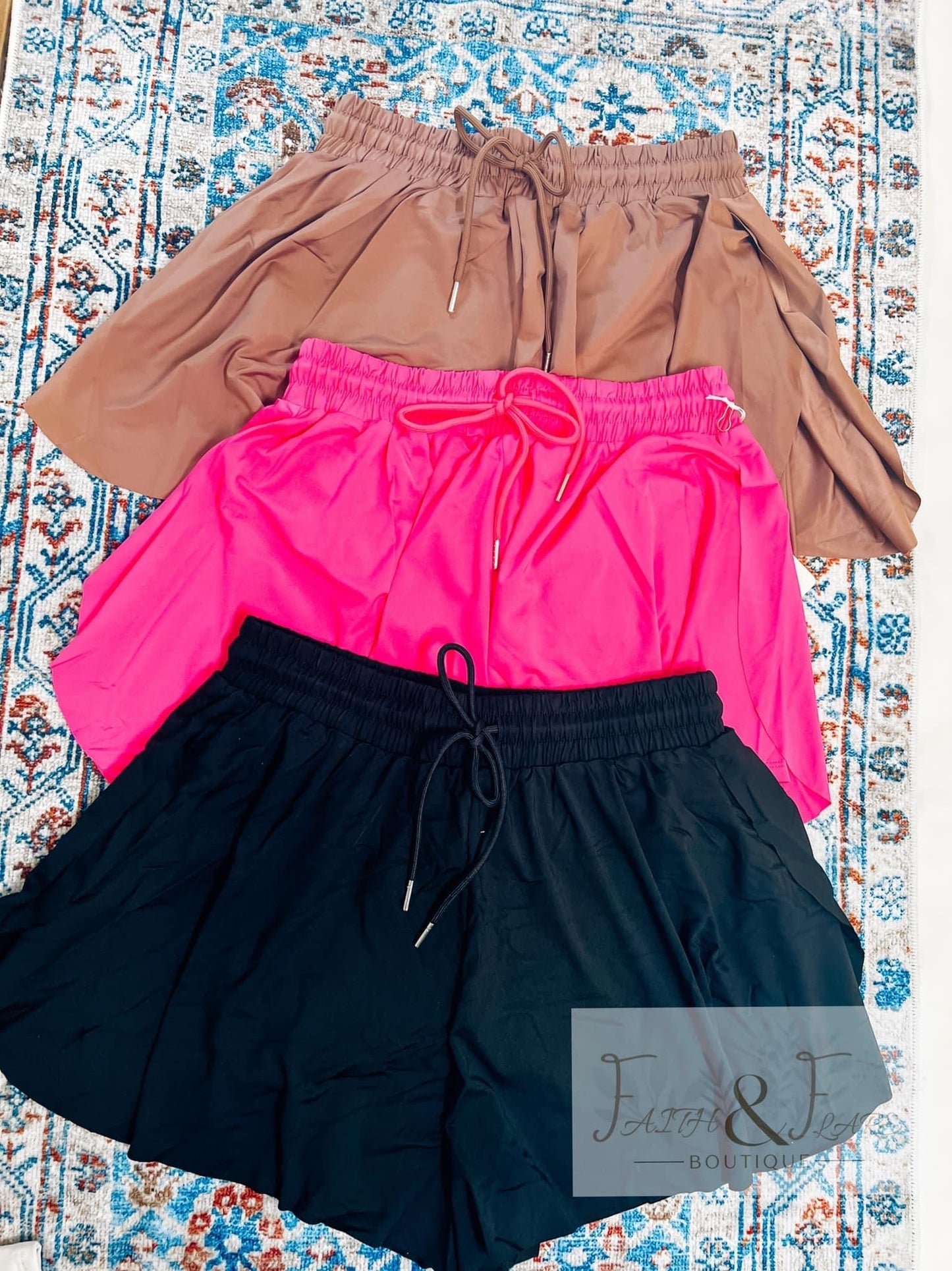 BEST SELLING influencer flowy shorts