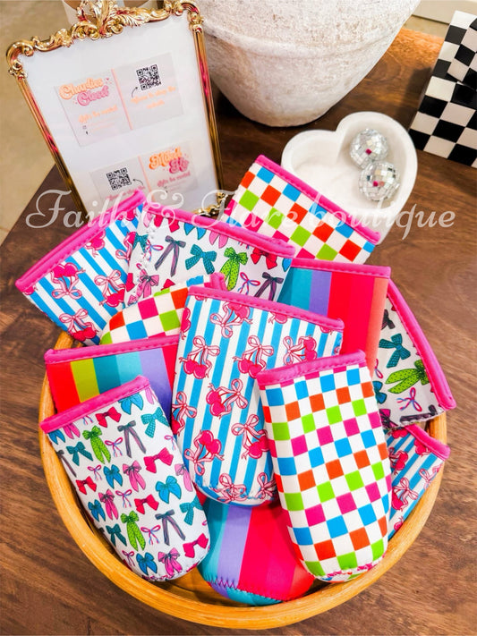 summer bright medium size koozies